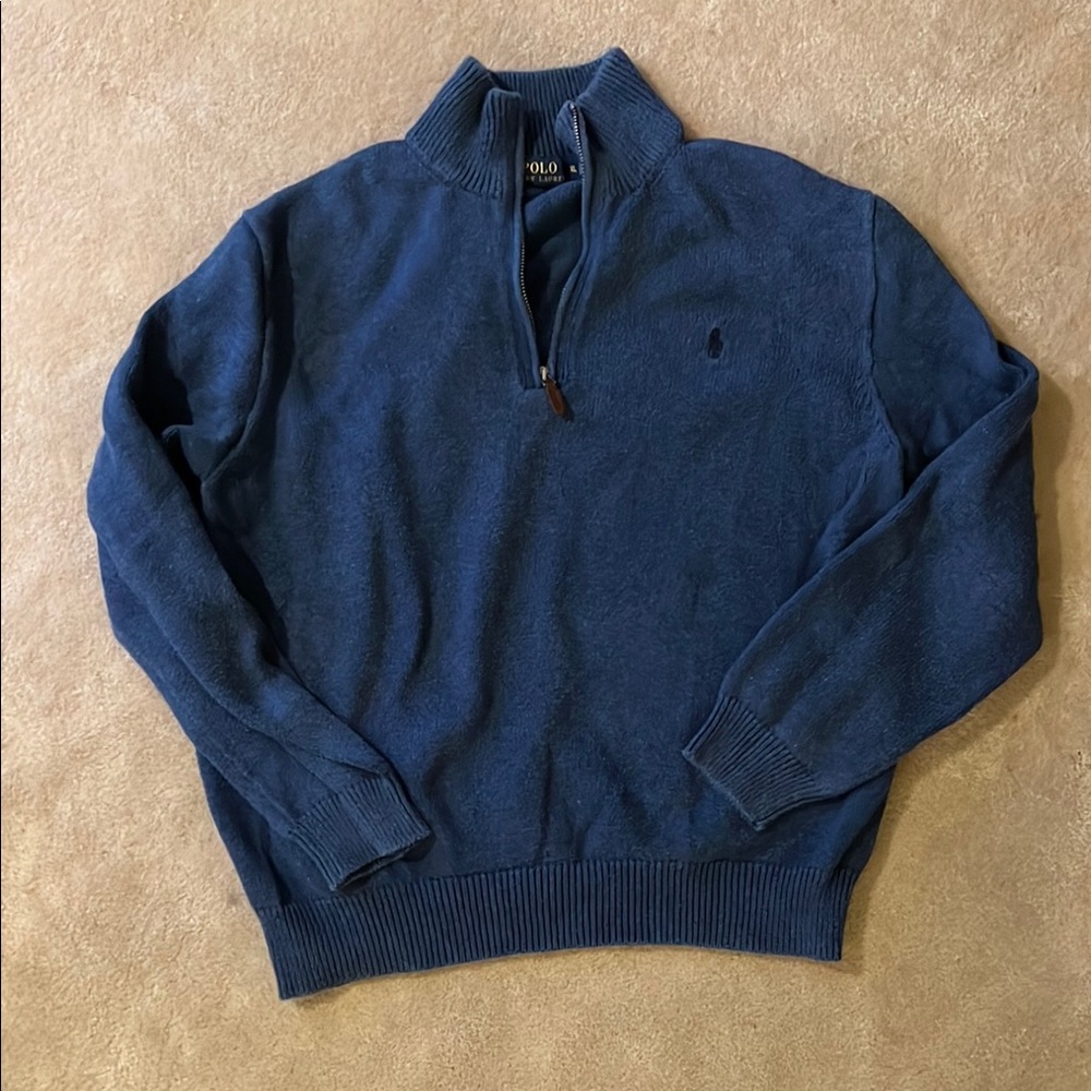 Polo by Ralph Lauren Men's Blue Sweater